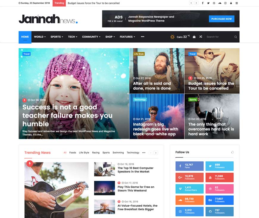 Jannah Premium WordPress Theme